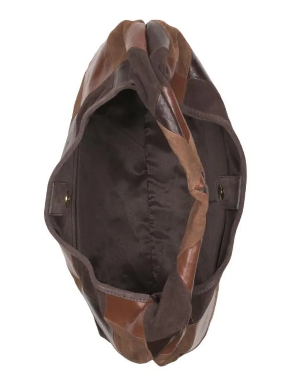 MADE IN INDIA Leather Patchwork Hobo